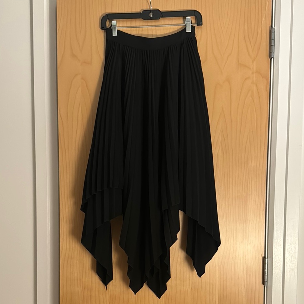 Proenza Schoeler pleated asymmetrical skirt